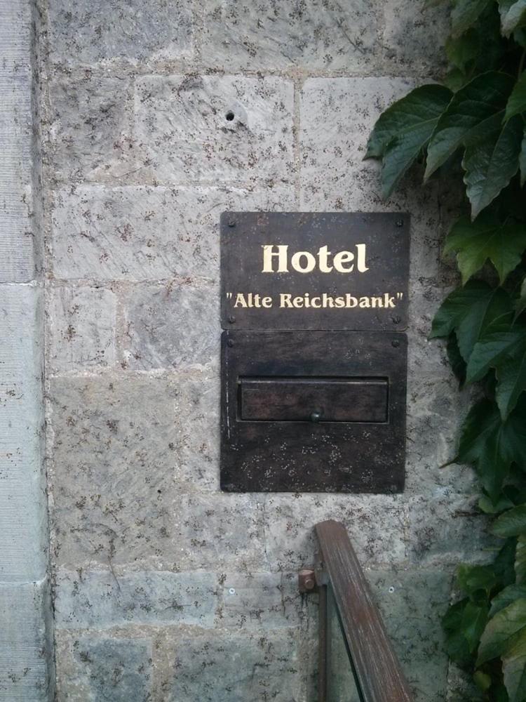 Hotel Alte Reichsbank Schweinfurt Exteriér fotografie